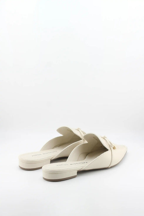 Jorge Bischoff Perforated Pointed-Toe Slip-On Loafer